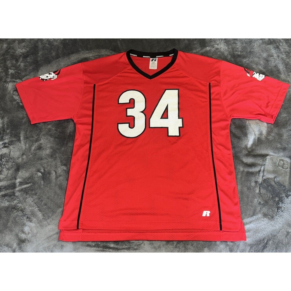 LARGE Russell Georgia Bulldogs jersey Red NWOT